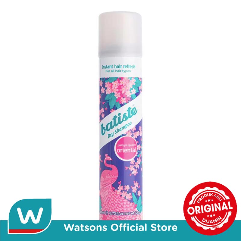 Promo BATISTE Dry Shampoo Pretty & Opulent Oriental 200ml Diskon 30 di Seller WATSONS Official