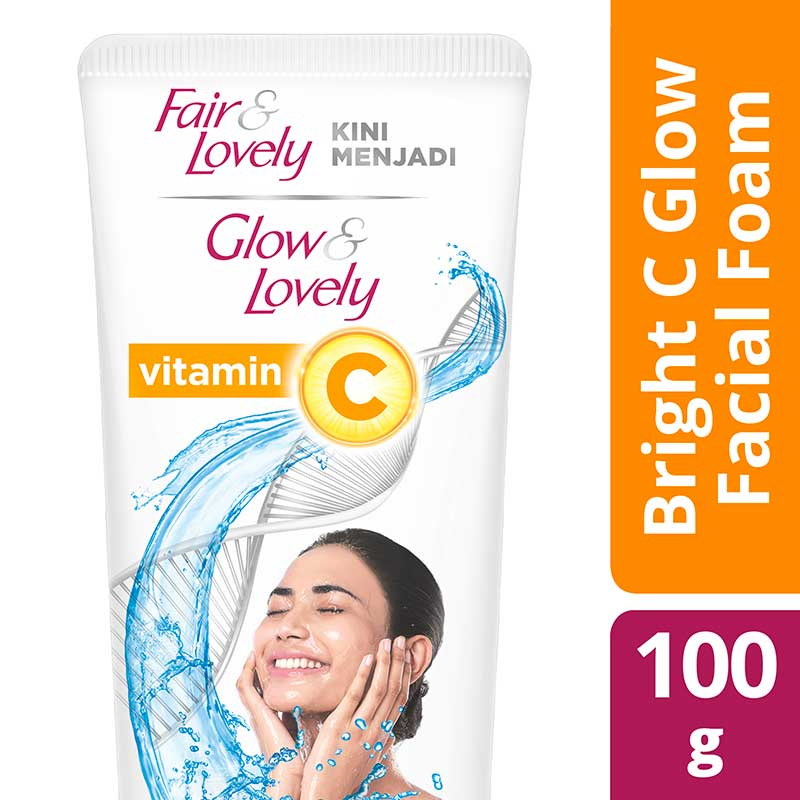 Jual Glow & Lovely Bright C Glow Facial Foam 100 g di Seller Alfamart