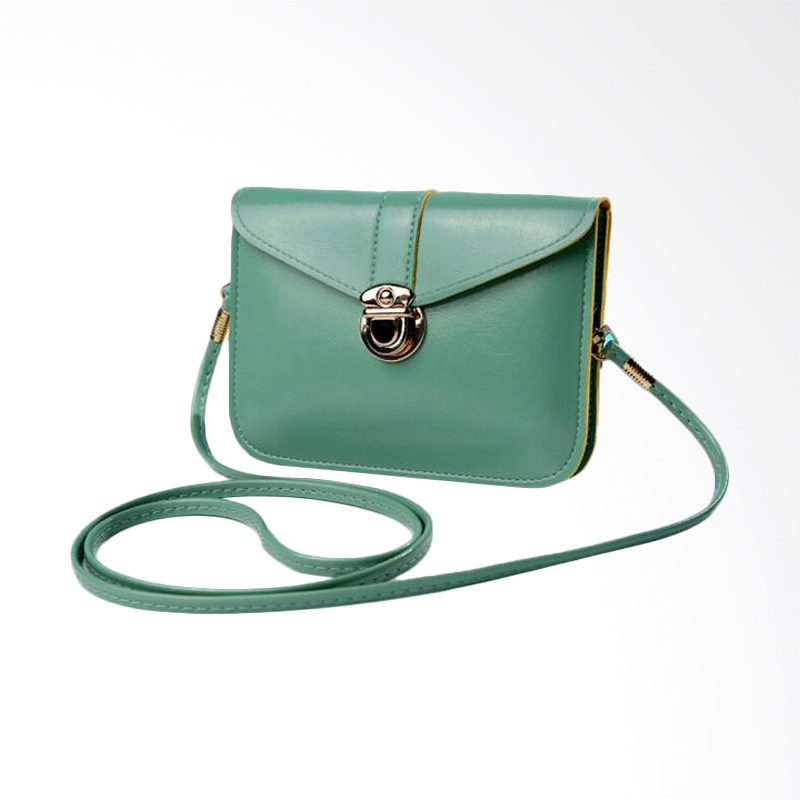 sling purse leather