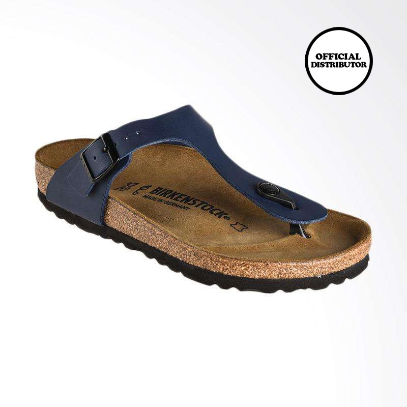 Jual Birkenstock  Gizeh 143621 Sandal  Wanita  Blue Birko 