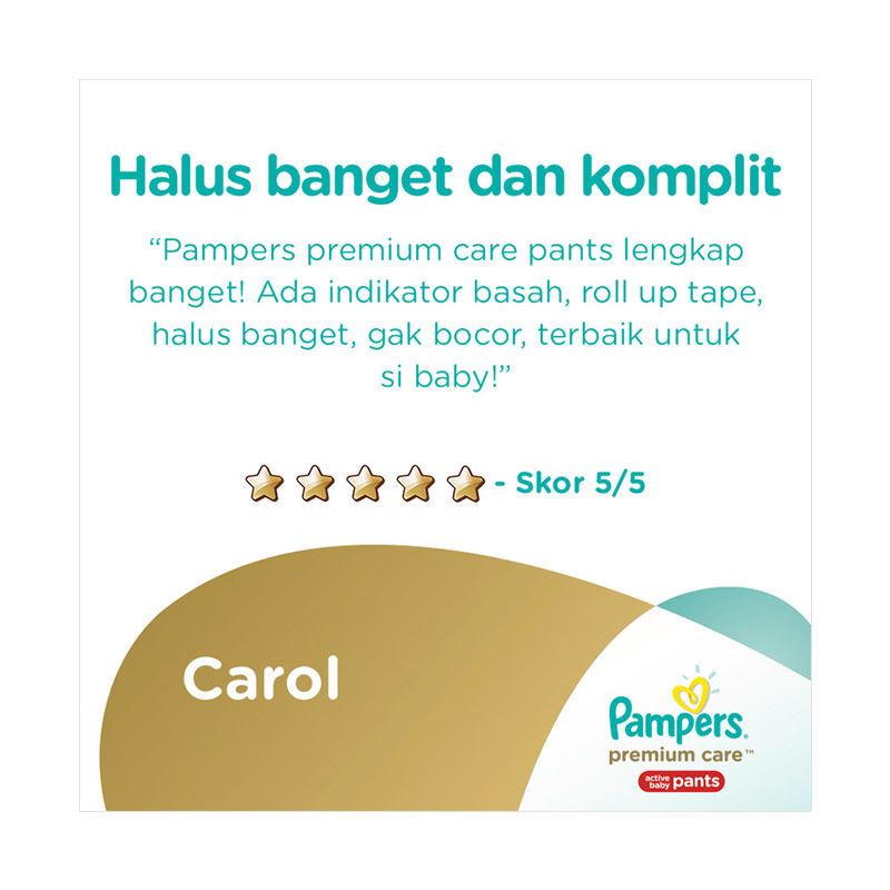 Jual Pampers Popok Celana M 6x30 Premium Care - Popok Bayi