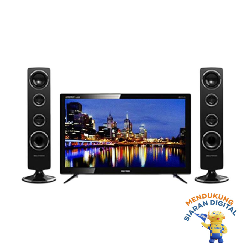 Jual Polytron 24 T8511 Tv Led With Tower Speaker [24 Inch/ Original] Di