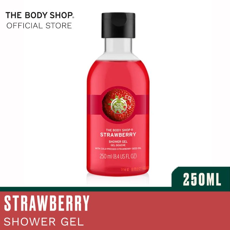Jual The Body Shop Strawberry Shower Gel [250 mL] di Seller The Body