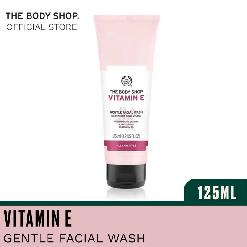 Jual The Body Shop Vitamin E Face Wash [125 mL] di Seller The Body Shop