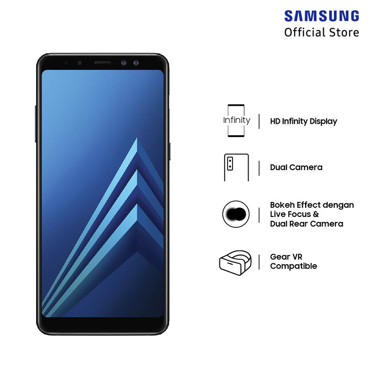 Jual Samsung Galaxy A8 Smartphone - Black [64GB/ 6GB] / O Online April