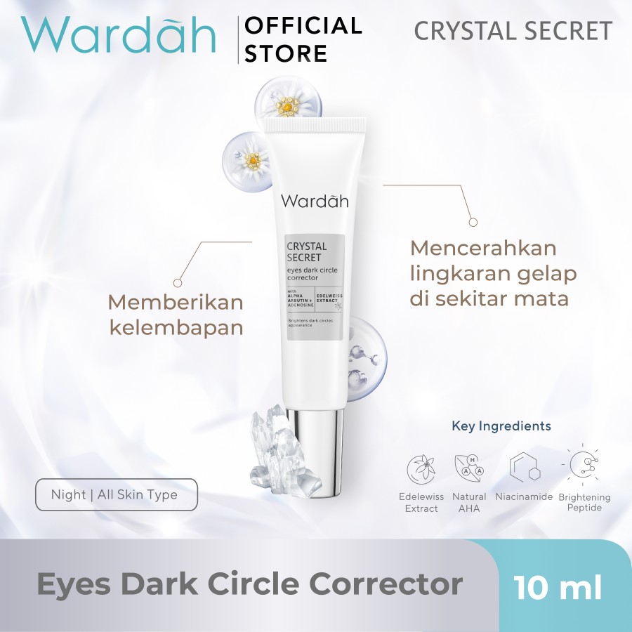 Jual Wardah White Secret Brightening Eye Cream [10 mL] di Seller Surya