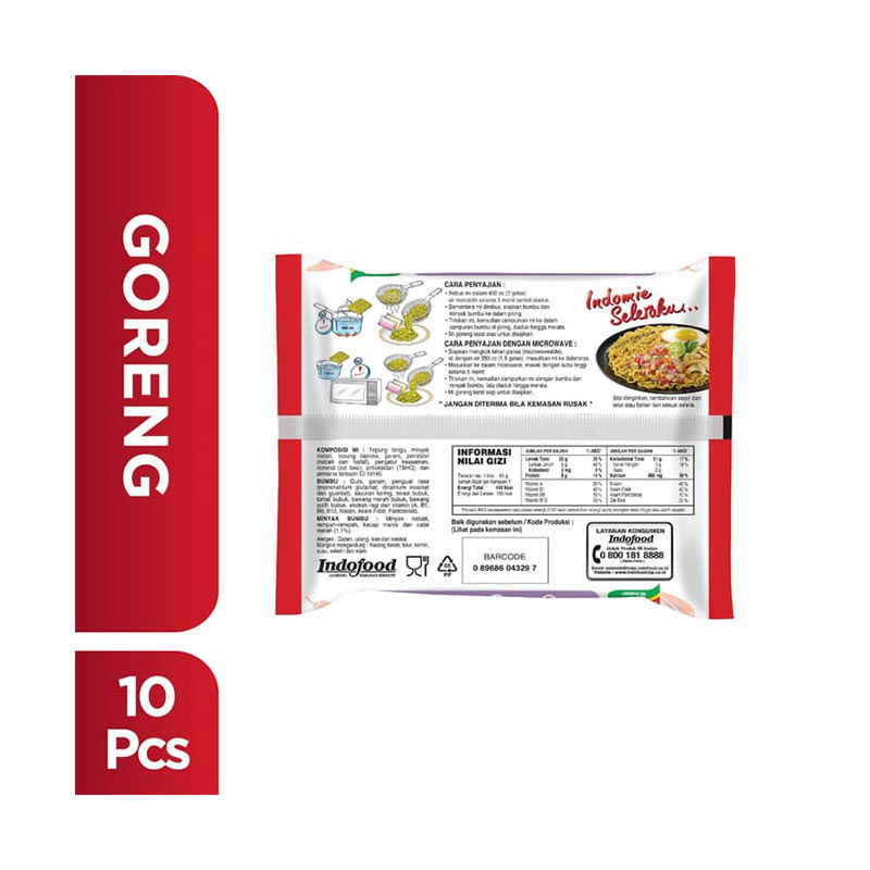 Jual Groceries - Indomie Mie Goreng Rasa Sambal Matah