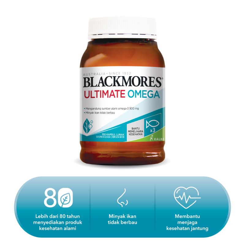 Jual Blackmores Ultimate Omega Suplemen 150 Caps Di Seller Mega Online Store Cipondoh Kota Tangerang Blibli