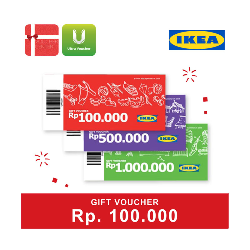 Jual Ikea Indonesia Voucher Fisik Rp100 000 Online April 2021 Blibli