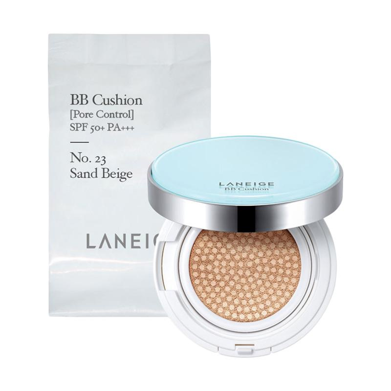 Jual Laneige BB Cushion Pore Control SPF50 PA No.23 Sand