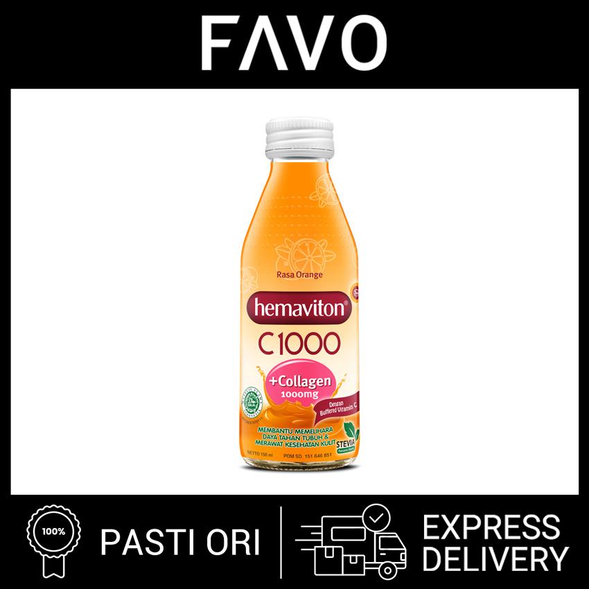 Minuman Vitamin C Dan Kolagen Hemaviton C1000 Plus Collagen 150 Ml Terbaru Agustus 21 Harga Murah Kualitas Terjamin Blibli