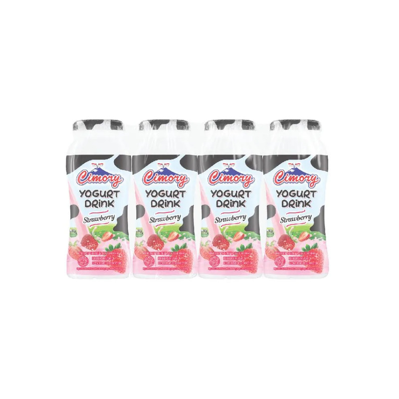 Jual Cimory Mini Yogurt Drink Strawberry 4 x 65 ml di Seller Alfamart