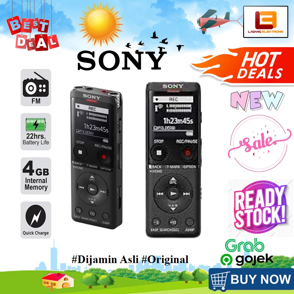 Jual SONY ICDUX570F Digital Voice Recorder di Seller Ladang Cipete