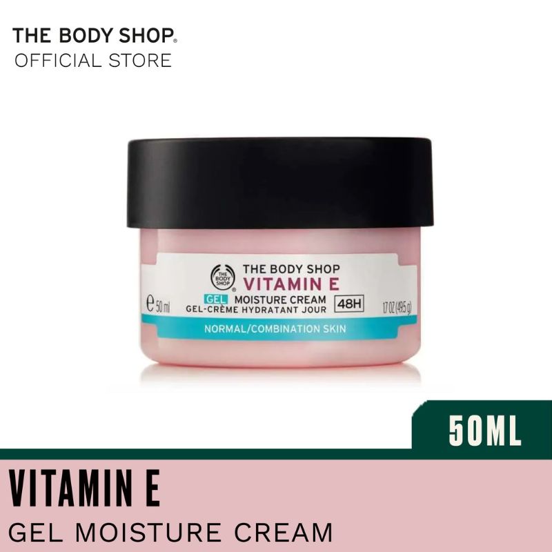 Promo The Body Shop New Vitamin E Gel Cream [50 mL] Diskon 25 di
