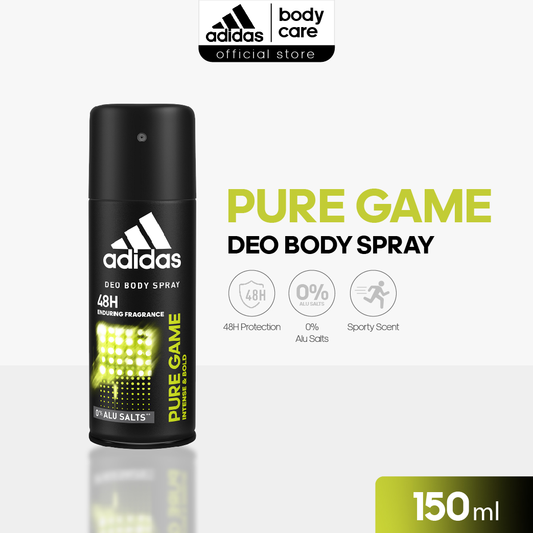 Promo adidas Pure Game Deo Body Spray [150mL] Diskon 17 di Seller