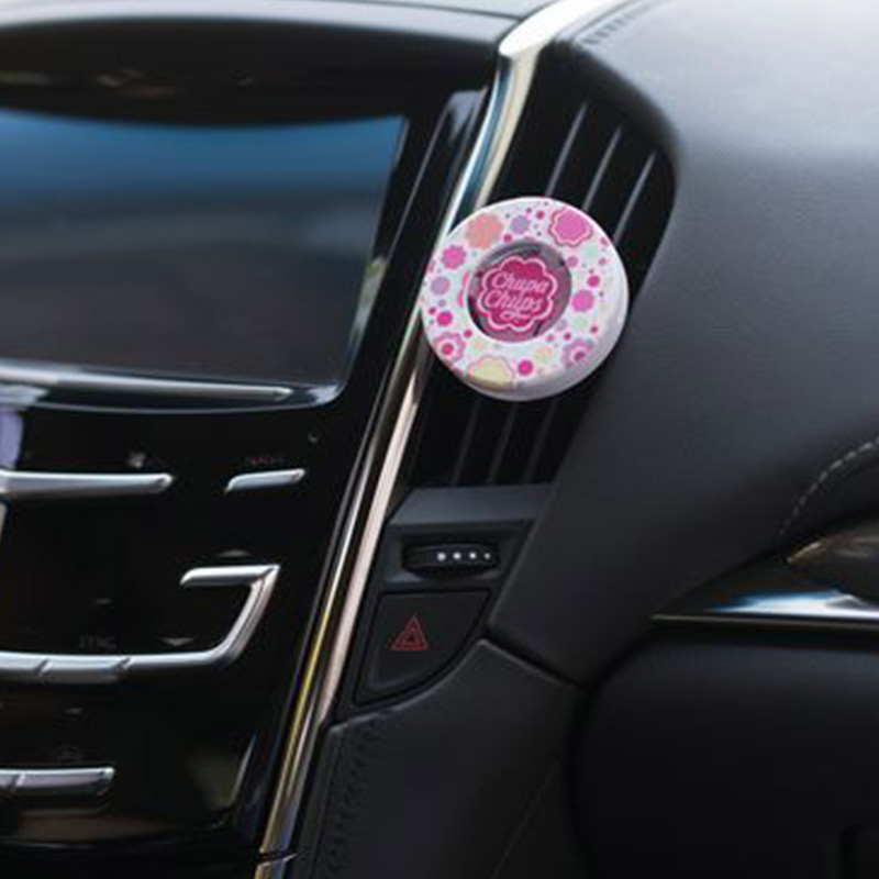 Chupa Chups Chp 800 Parfum Mobil Aroma Buah Stroberi Model Clip On Pengharum Mobil Pewangi Mobil Strawberry Cream