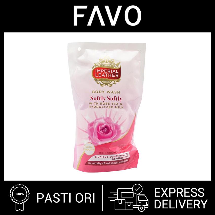 Jual Sabun Cair Imperial Leather Body Wash Softly Softly Refill 400