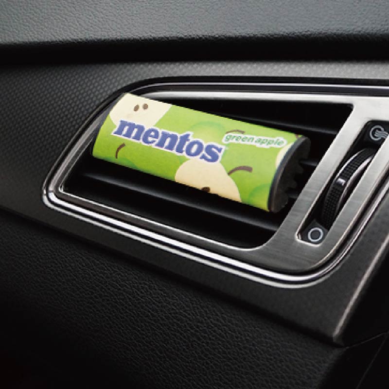 Jual Mentos MNT 501 Parfum Mobil Aroma Buah Apel Hijau Model Clip On