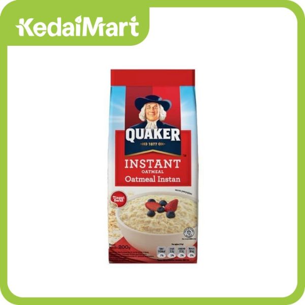 Jual Quaker Instant Oat 200 Gram / Quaker Oat Instant Oatmeal 200 gr
