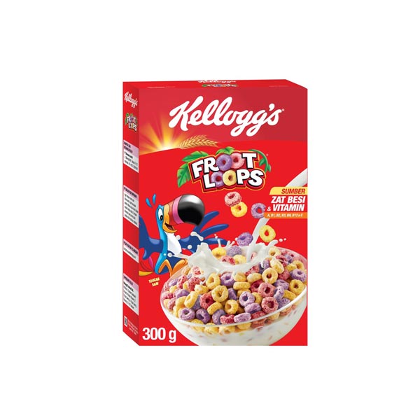 Jual KELLOGG'S Froot Loops 300G di Seller Foodmart Keboen Raya Official ...