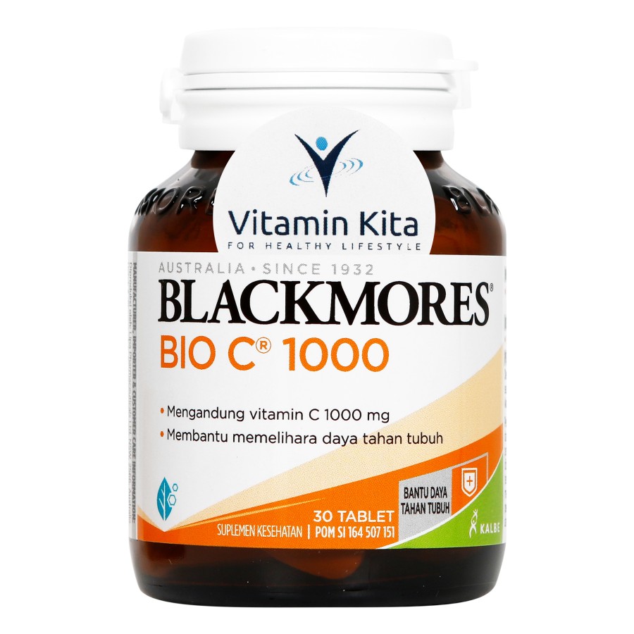 Jual Blackmores Bio C 1000mg Bpom Kalbe 30 Tablets Terbaru Juni 21 Blibli