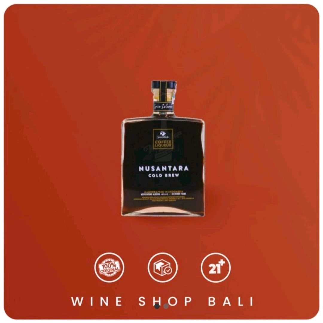 Jual Nusantara Cold Brew Coffee Liqueur 750 ML di Seller Wine Shop Bali