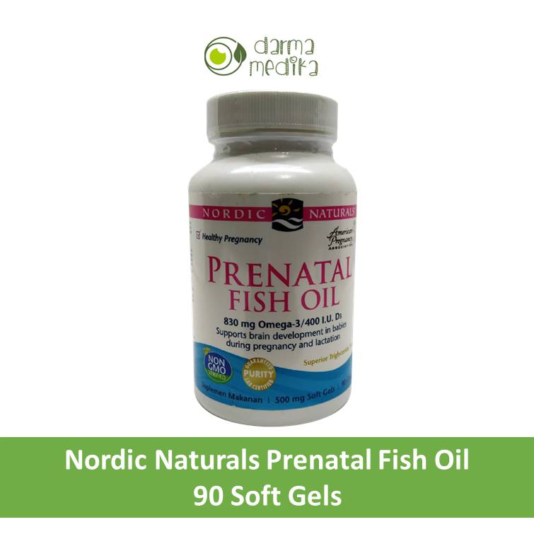 Jual Nordic Prenatal DHA Fish Oil Suplemen Makanan [90 Softgel] di