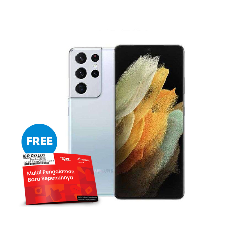 Jual Samsung Galaxy S21 Ultra Smartphone [256gb/ 12gb] Free Sp