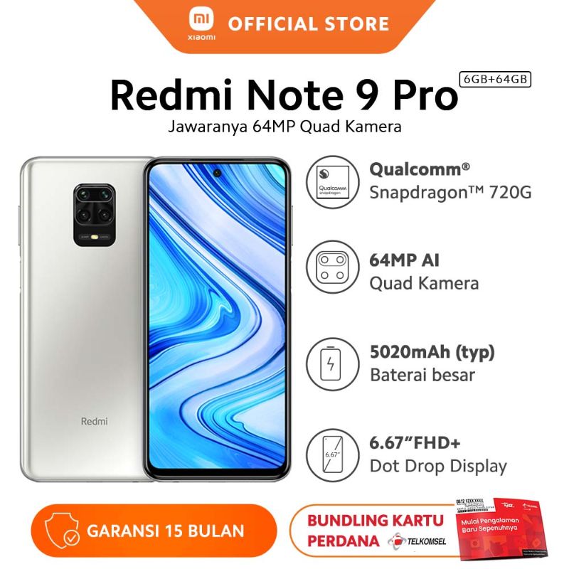 âˆš Xiaomi Redmi Note 9 Pro [64 Gb/ 6 Gb/ Official Store