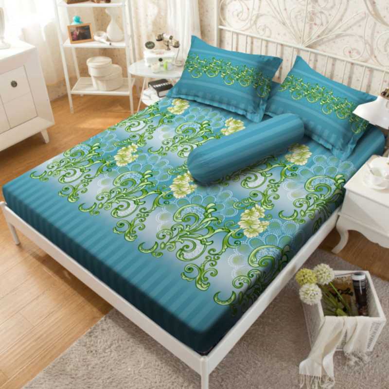 Jual Kintakun Dluxe Motif Laura Set Sprei [180 x 200 cm