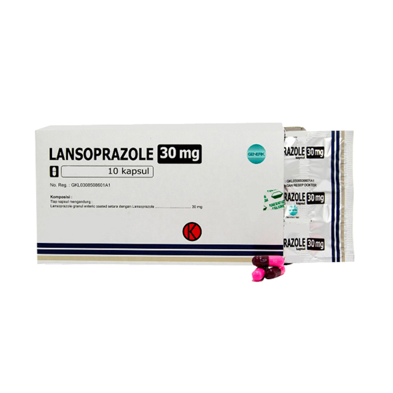 Lansoprazole 30 mg obat untuk apa