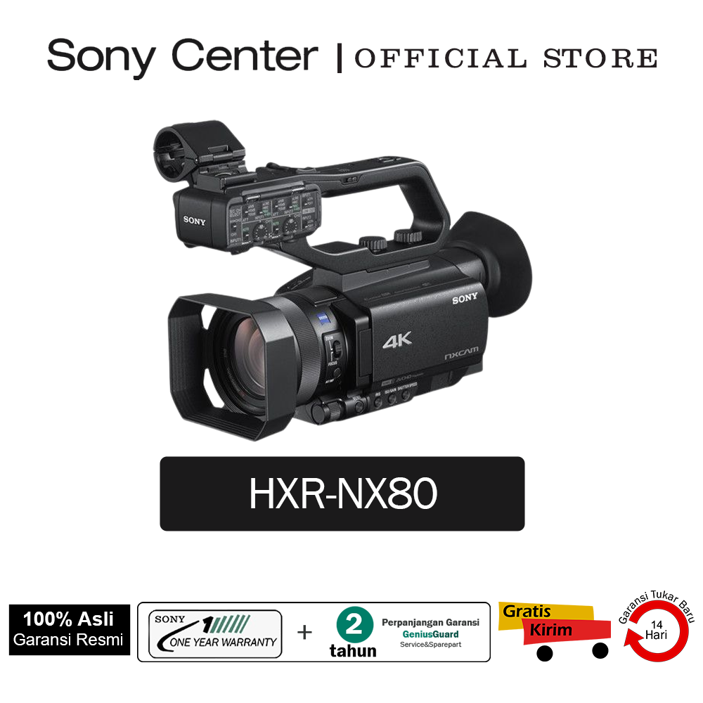 Promo Sony Center Jakarta Sony Hxrnx80 Camcorder Nxcam / Hxrnx80 1.0