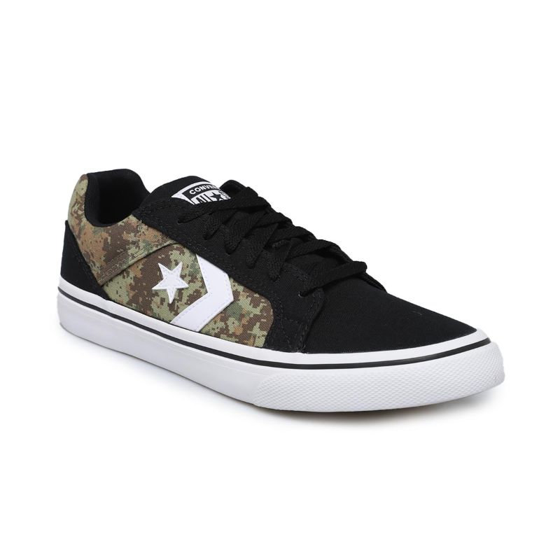 Converse el distrito shop black white