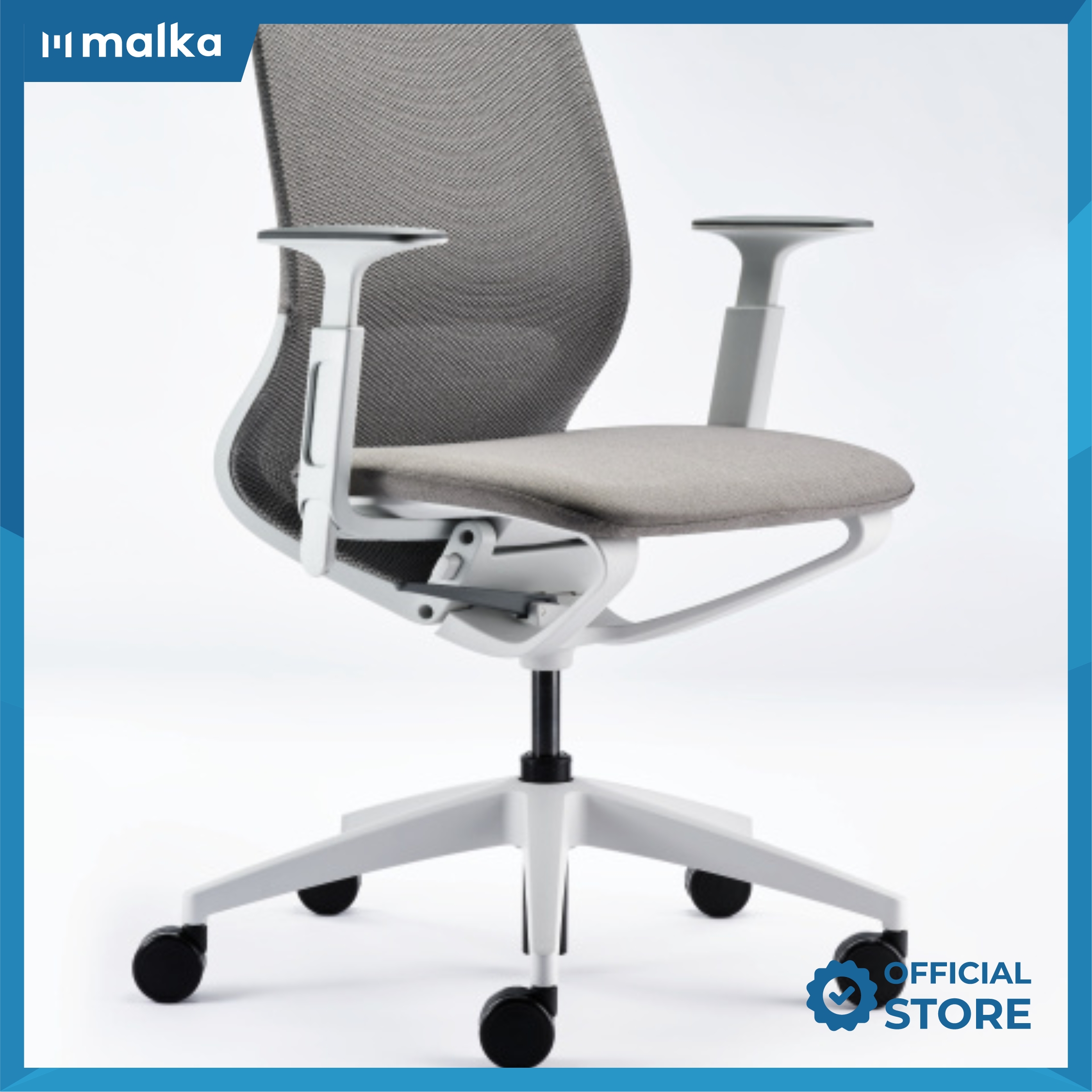 Jual Sedus - Se:motion Net Chair - Kursi kerja ergonomis - kursi kantor - Grey di Seller Malka