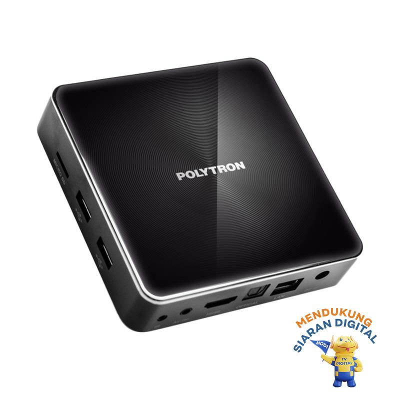 Polytron Pdb F1 Play 4k Smart Tv Box Hitam Terbaru Agustus 2021 Harga Murah Kualitas Terjamin Blibli