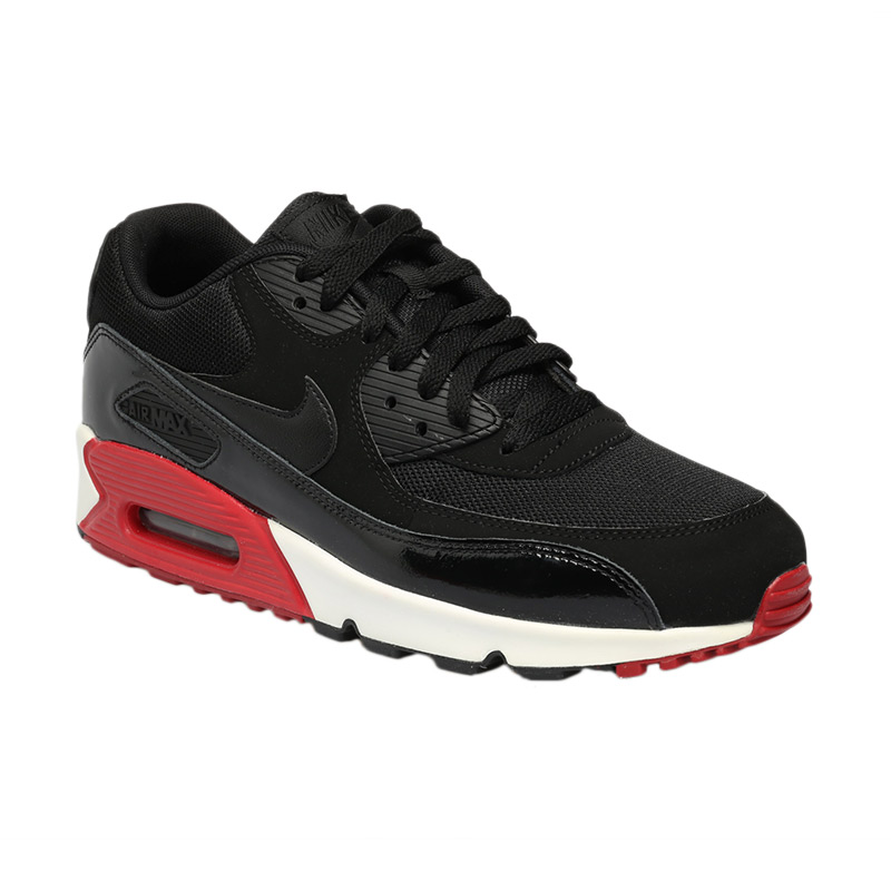 air max 90 black red white