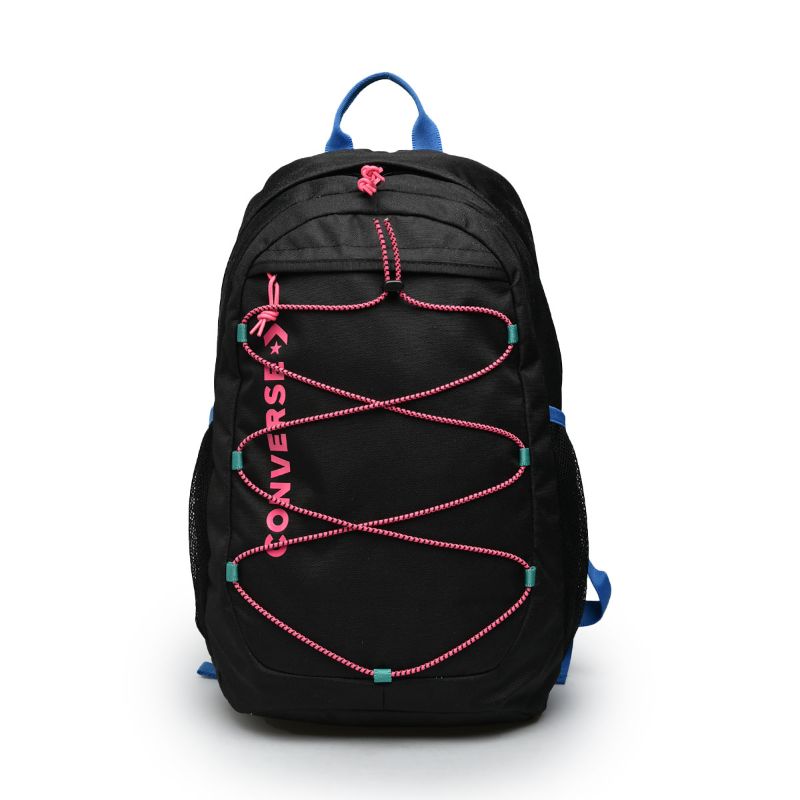 Black and pink shop converse backpack