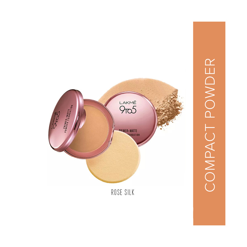 Jual Lakme 9to5 Reinvent Primer & Matte Powder Foundation Compact