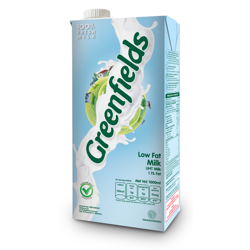 Promo Greenfields Uht Milk Low Fat 1000 Ml Diskon 7 Di Seller