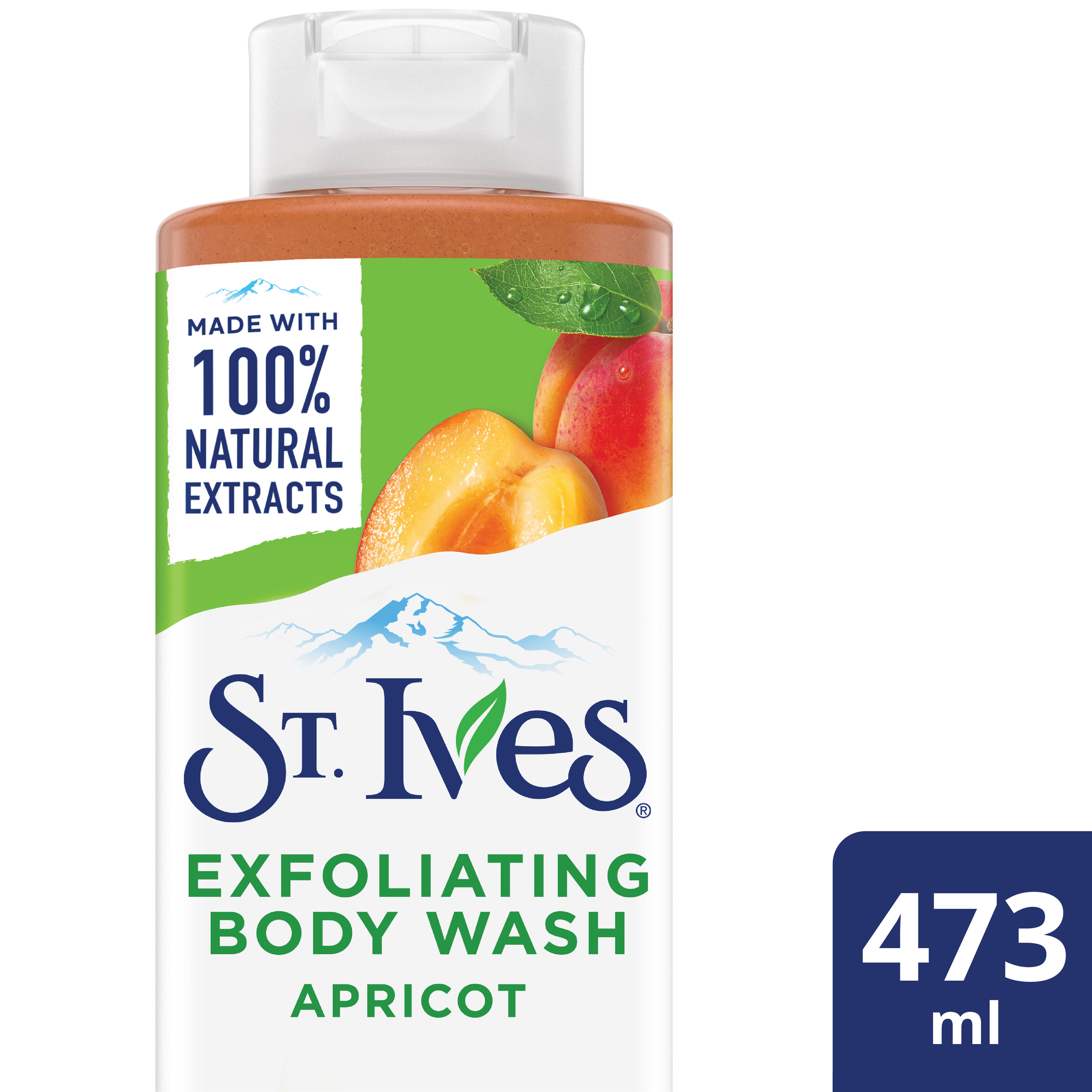 Promo St Ives Body Wash Exfoliating Apricot 473ml Diskon 19 di Seller