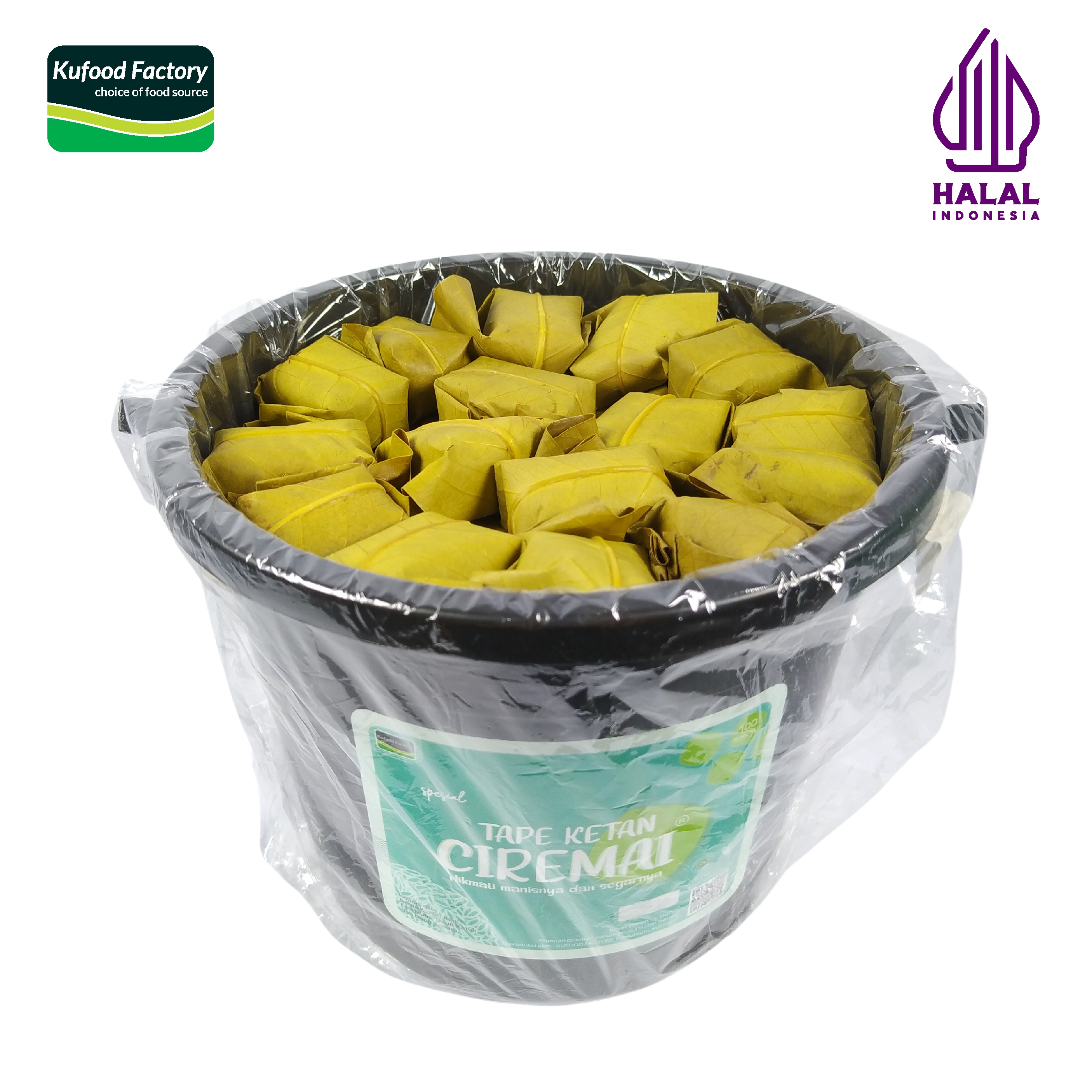 Promo Ciremai Tape Ketan Hijau Daun Jambu 100 Bungkus Diskon 40 di