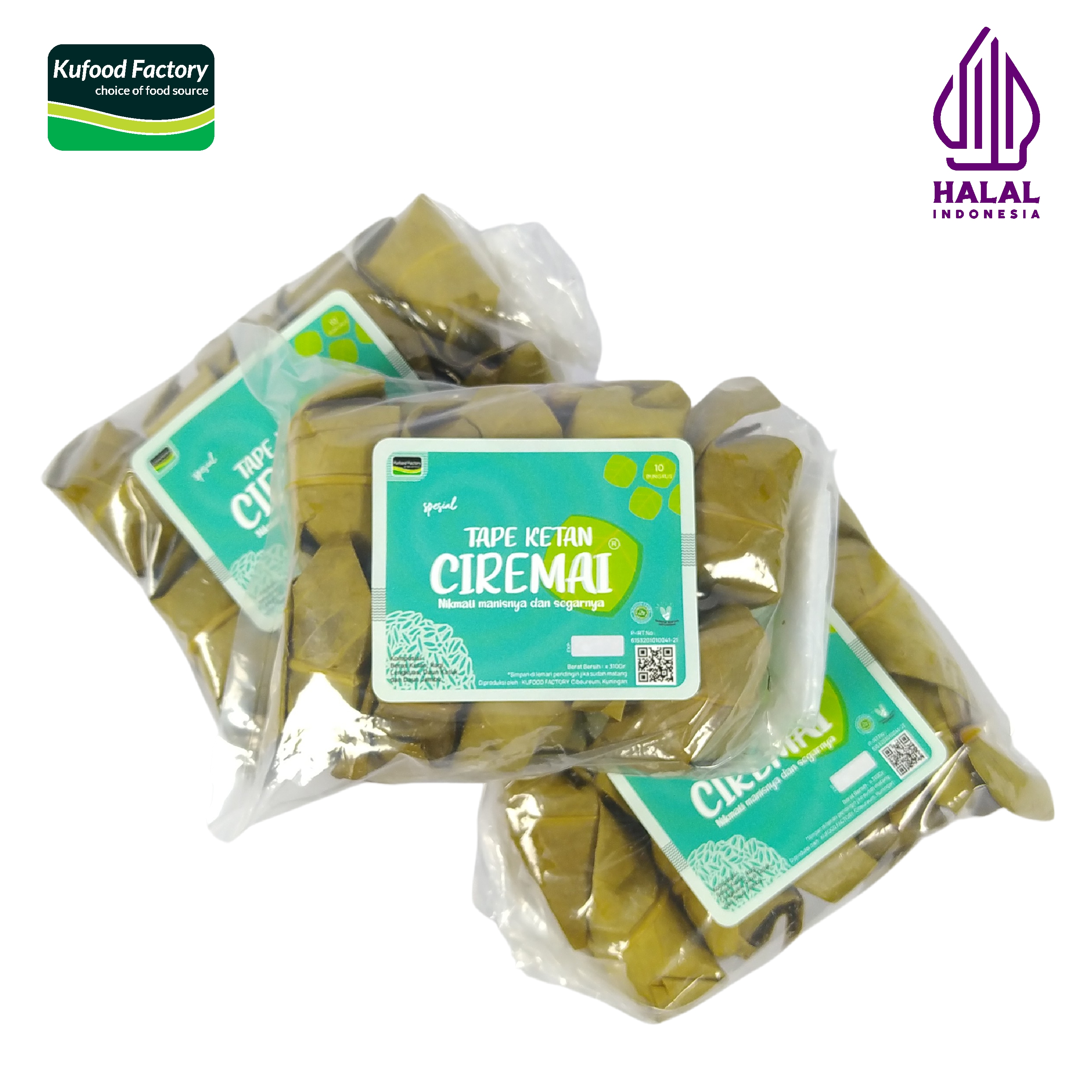 Promo Ciremai Tape Ketan Hijau Daun Jambu 10 Bungkus Diskon 31 di