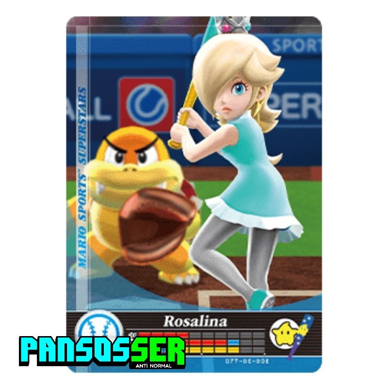 Jual Amiibo Card Edisi Mario Sports Superstars - Rosalina Baseball (Asli Japan) di Seller ...