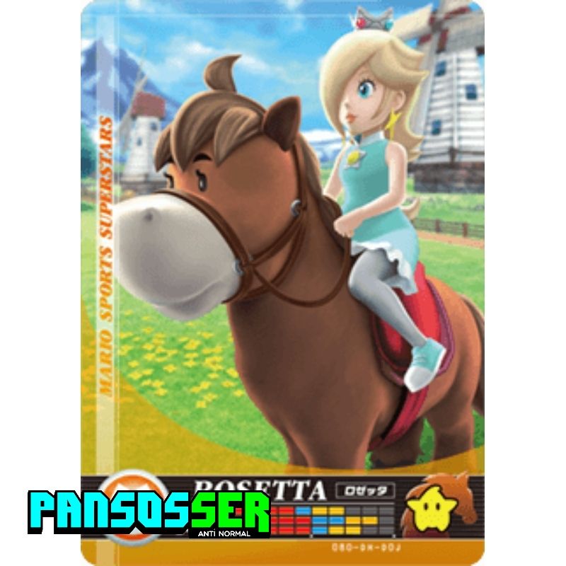 Jual Amiibo Card Edisi Mario Sports Superstars - Rosalina Horse Racing (Asli Japan) di Seller ...