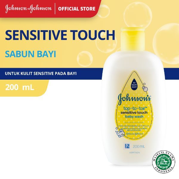 Johnson's baby sensitive best sale touch