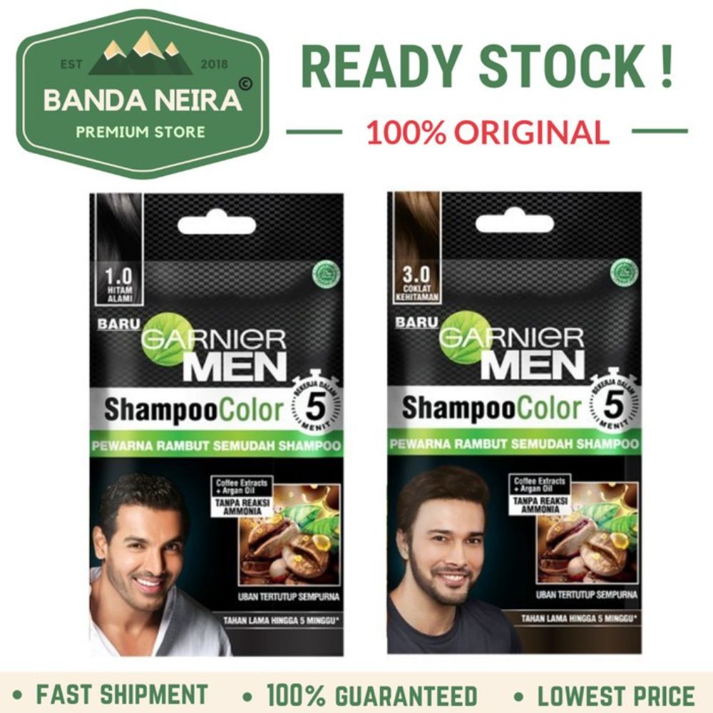 Garnier men cheap shampoo color