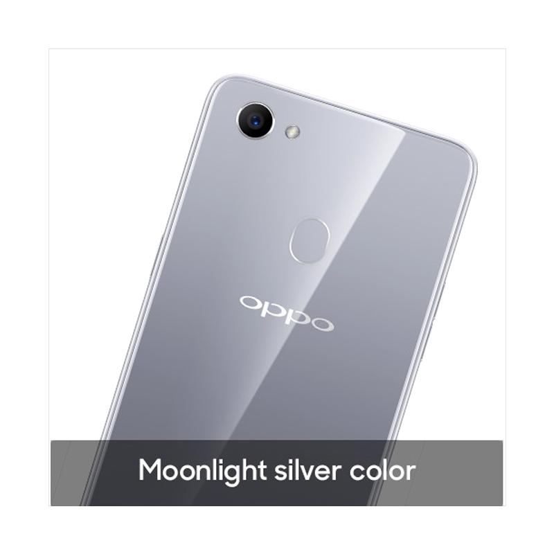 Jual OPPO F7 Smartphone - Silver [64GB/ 4GB] Online Maret