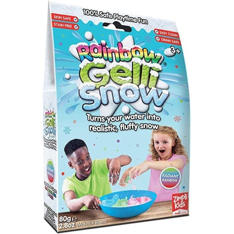 Zimpli Kids Gelli Baff - 3 Confezioni Polvere Magica Per Bagno, Trasforma L'Acqua In Gel Colorato, Giochi Sensoriali Per Bambini - Foto 5