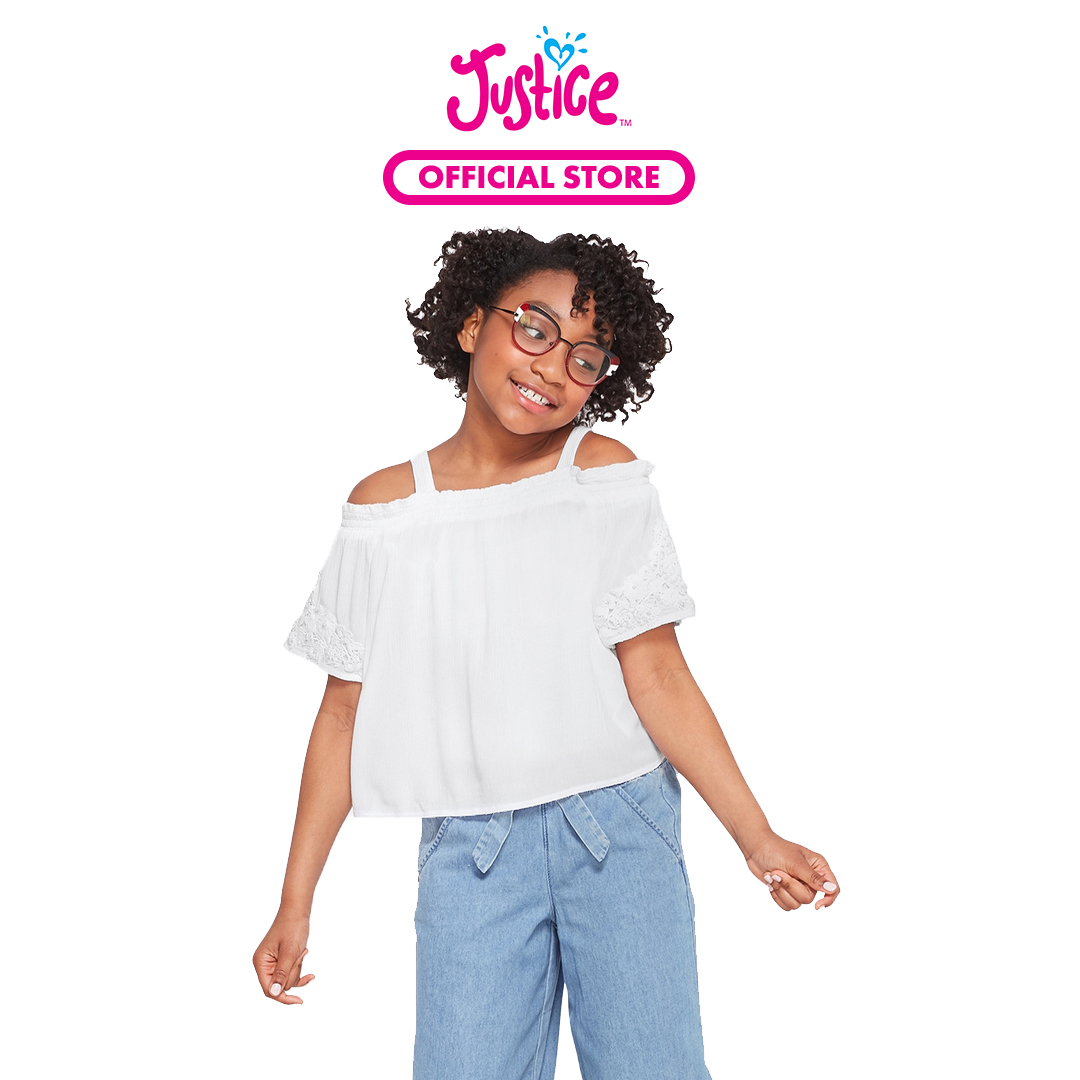 Cold shoulder hot sale peasant top