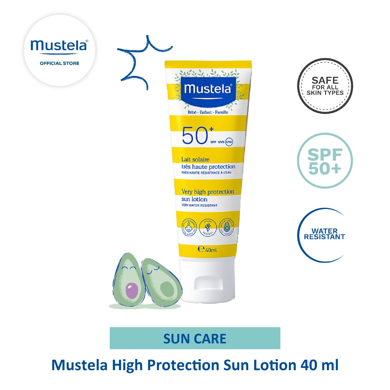 Mustela sun lotion on sale